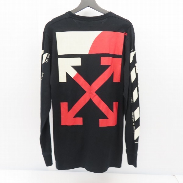 初期 プレミア off-white 可愛らしかっ オフホワイト 長袖 レッド