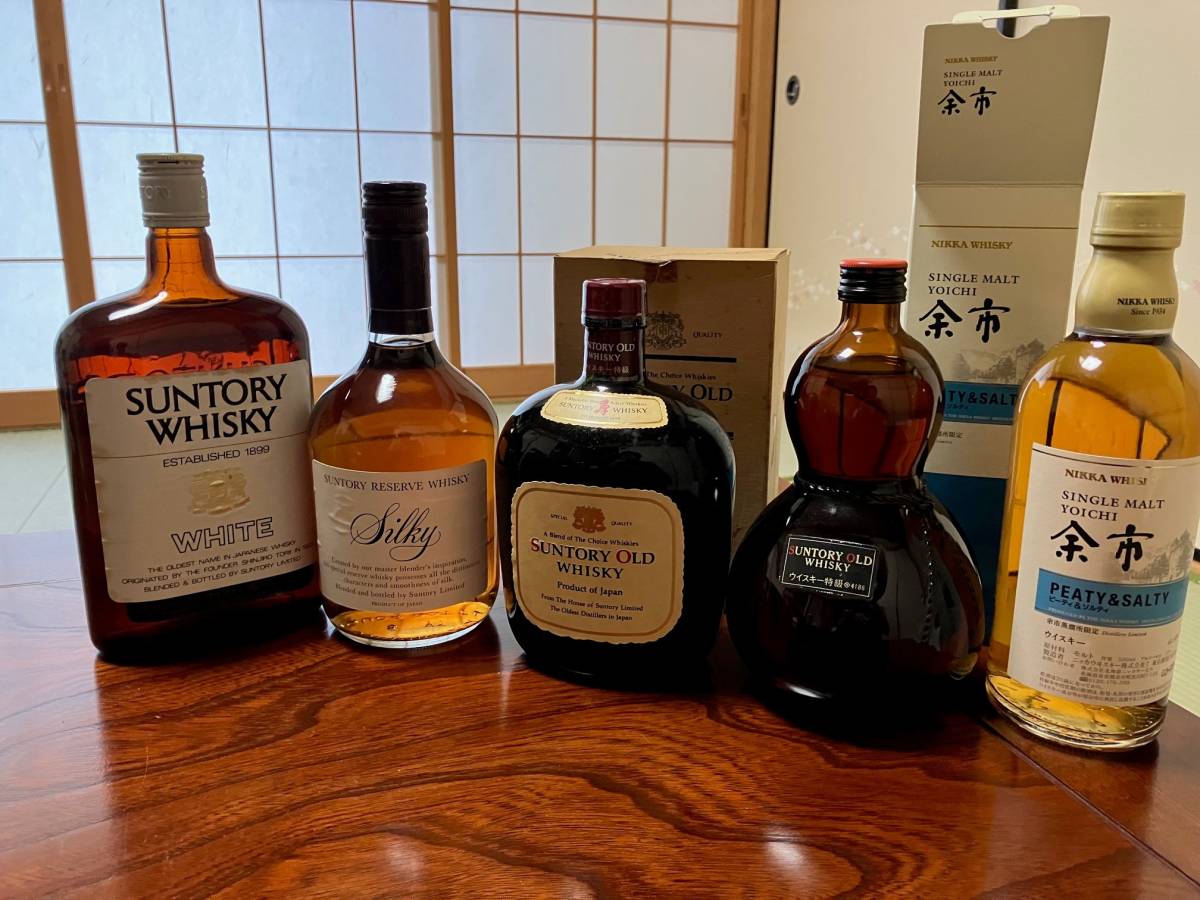 日本 ウイスキー 各種 サントリー ニッカ おまとめ 古酒 未開栓 売切り