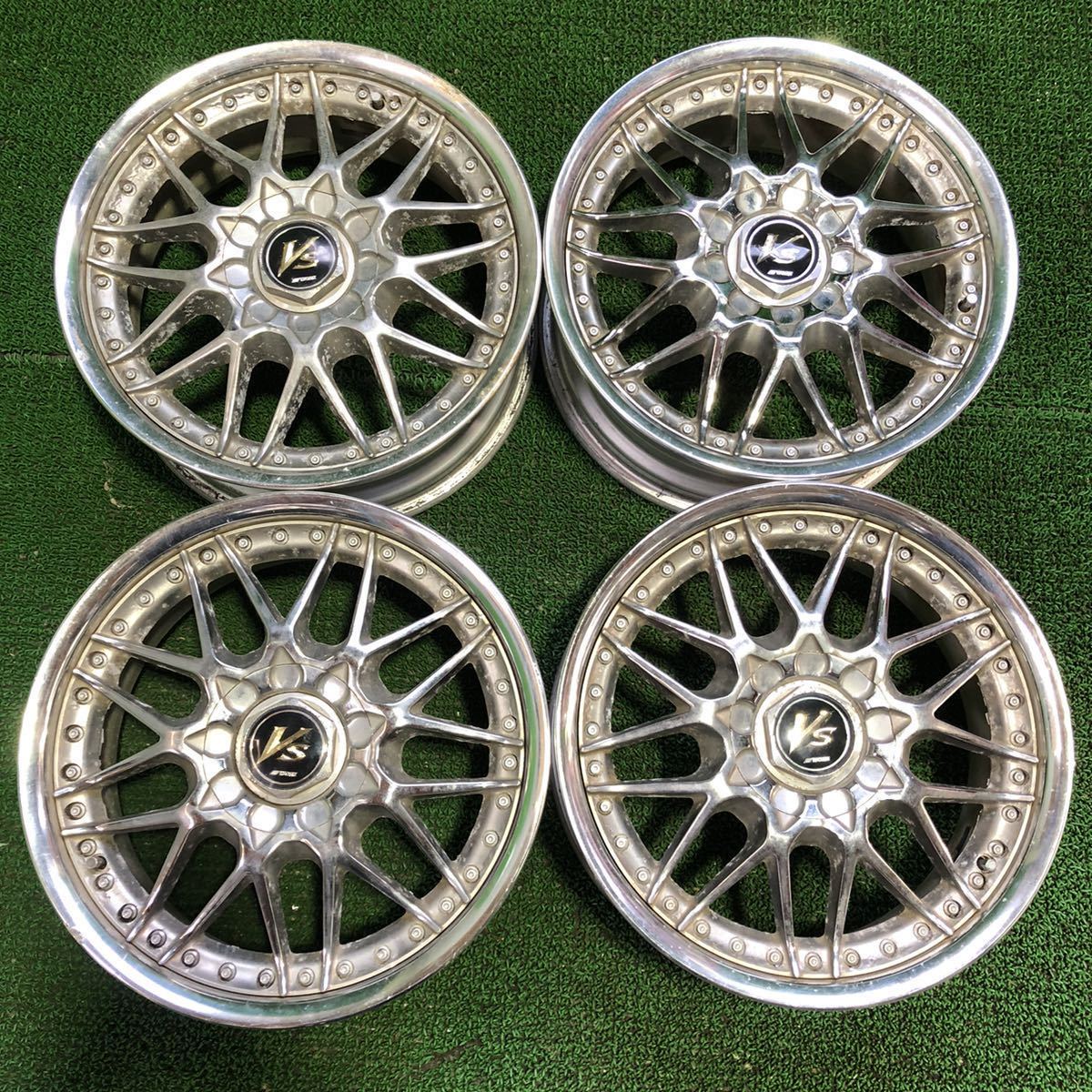 AA 864 ☆ 希少 ☆ 《WORK 》VS 17インチ 7J 5穴 114.3 +35 73mm 