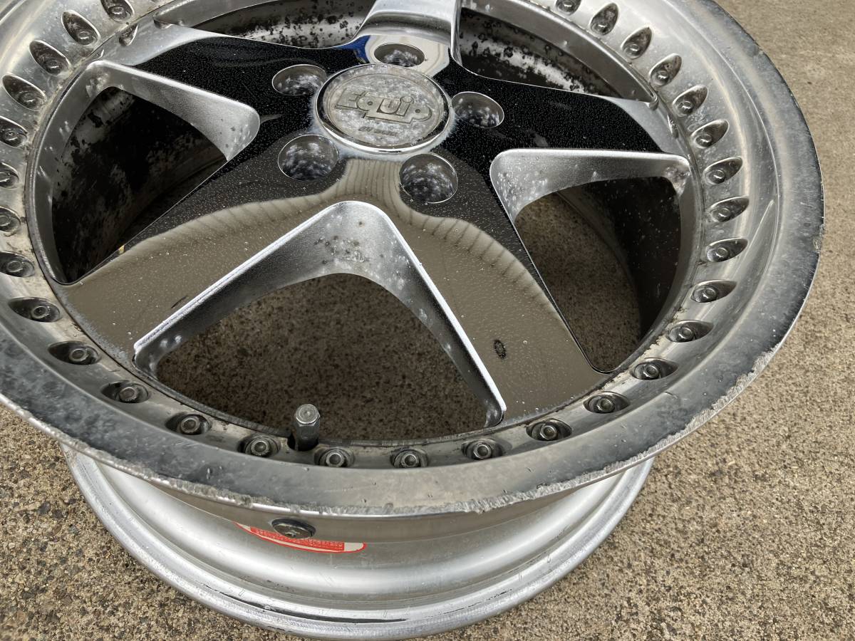 希少！WORK EQUIP DDC エクイップ 18インチ 8.5JJ/9.5JJ 約+41 5H 