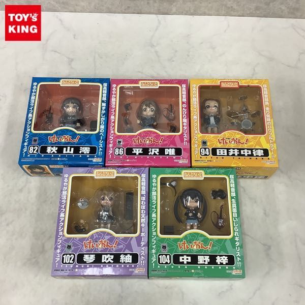1円～ ねんどろいど けいおん 82 秋山澪、86 平沢唯、94 田井中律 等