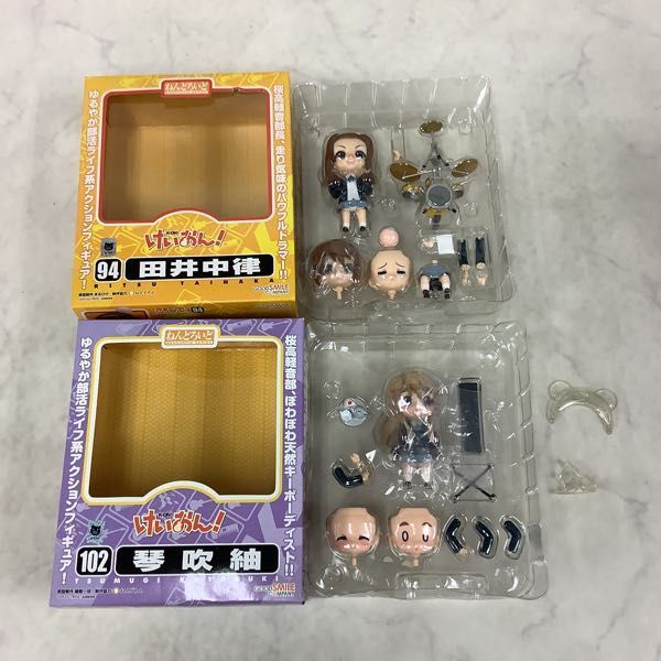 1円～ ねんどろいど けいおん 82 秋山澪、86 平沢唯、94 田井中律 等
