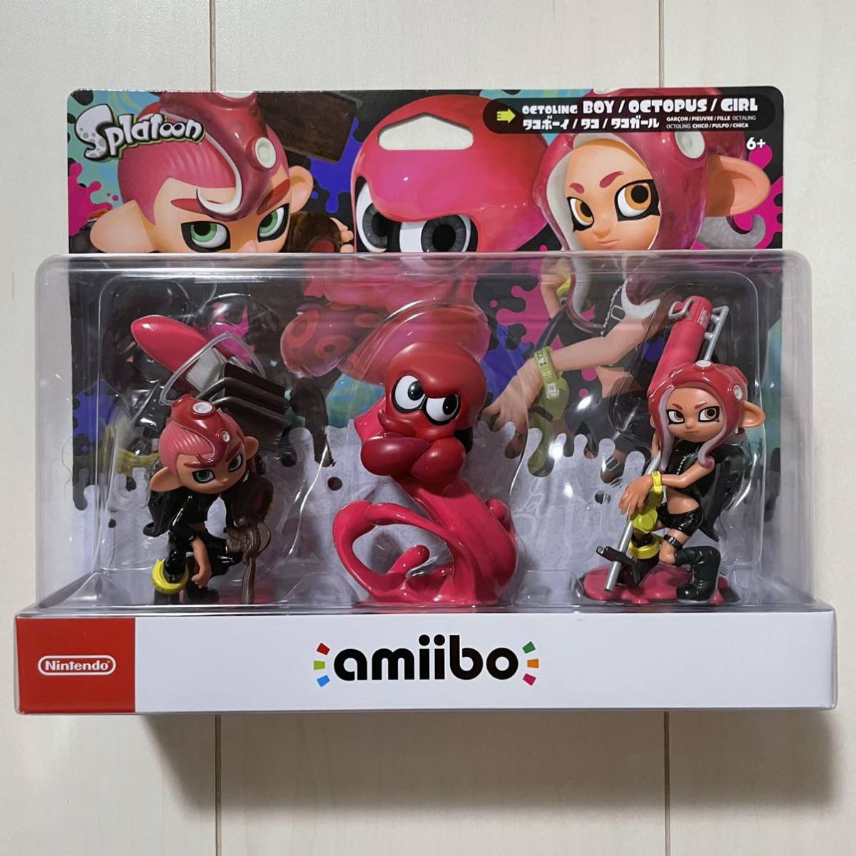 HOT，低価 タコガール タコボーイ タコ トリプルセット スプラトゥーン 3 任天堂 アミーボ amiibo フィギュア ニンテンドースイッチ(ニンテンドースイッチアクセサリー)｜売買されたオークション情報、 ニンテンドースイッチアクセサリー