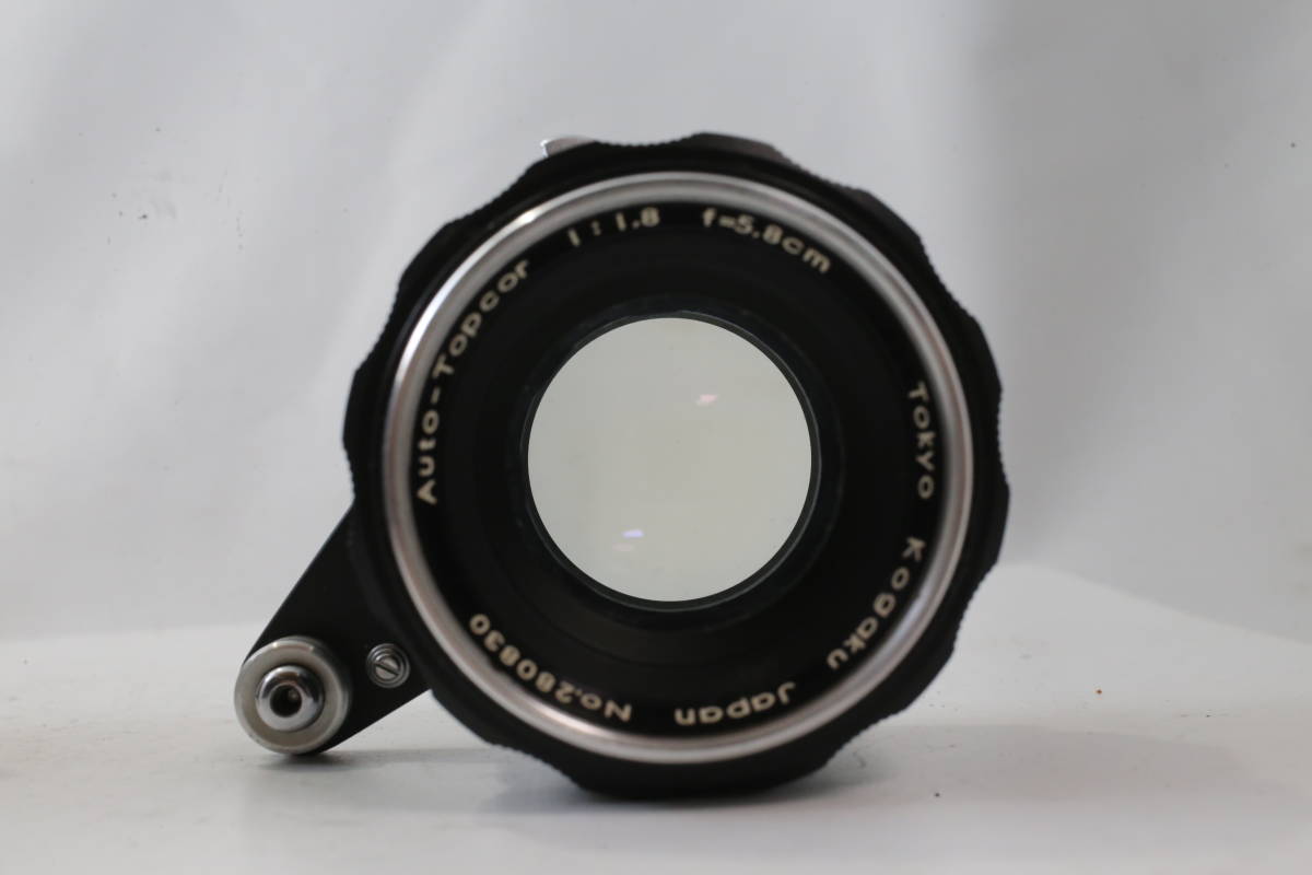 爆買い，高品質】 トプコン TOPCON Auto-Topcor 1:1.8 f=5.8cm 東京