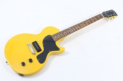 【ト静】★ PhotoGenic フォトジェニック イエロー エレキギター レスポールタイプ 音楽 楽器 弦楽器 GC710GCG45