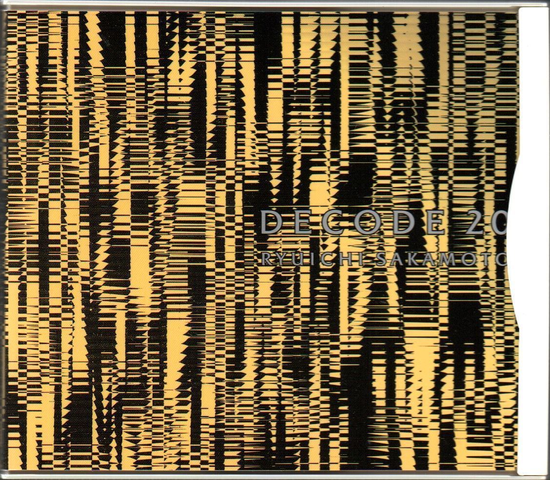 坂本龍一 DECODE 20 デコード20 CD-ROM+ブックレット 収録曲:横浜アリーナ“f”ツアー 品番:9784844348511 ...