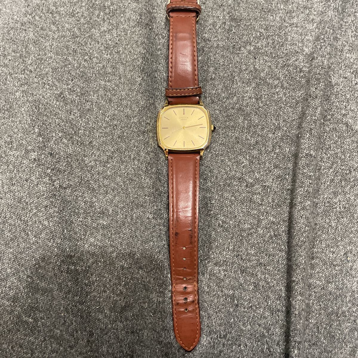 クレドール 良品 14金 ベゼル 14K 腕時計 ゴールド SEIKO セイコー 
