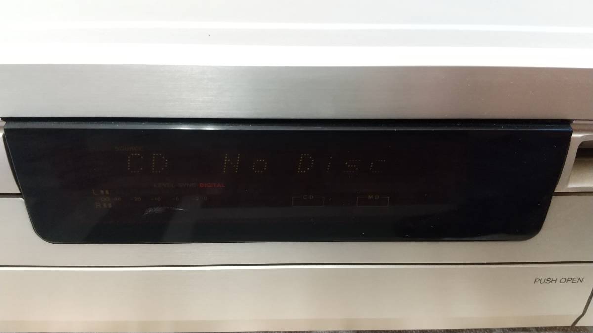 ONKYO CD⁄MDチューナーアンプ(ジャンク品)、スピーカー セット