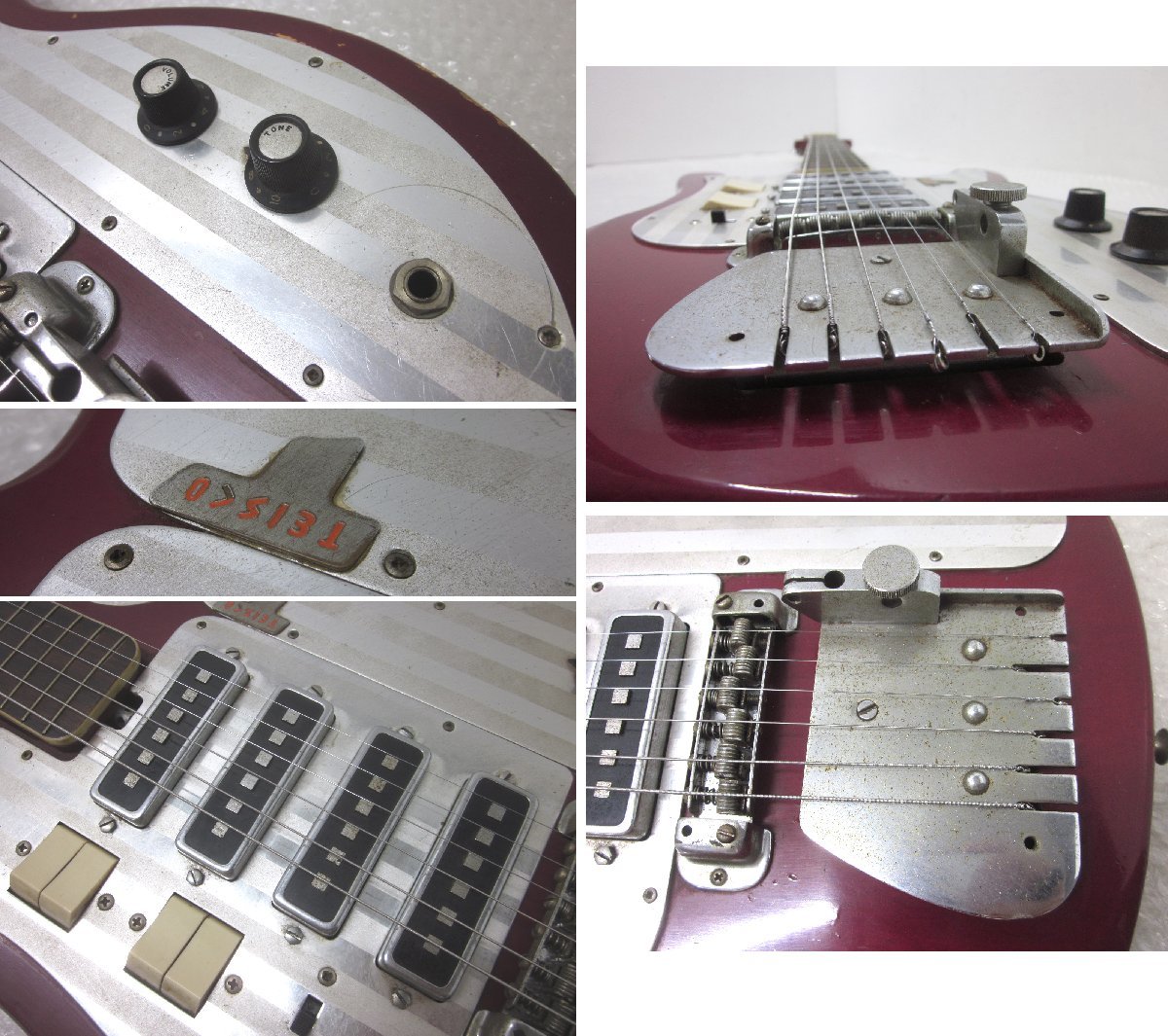 TEISCO WG-4L ピストルヘッド Teisco WG-4L '65 ヘッド ピストル