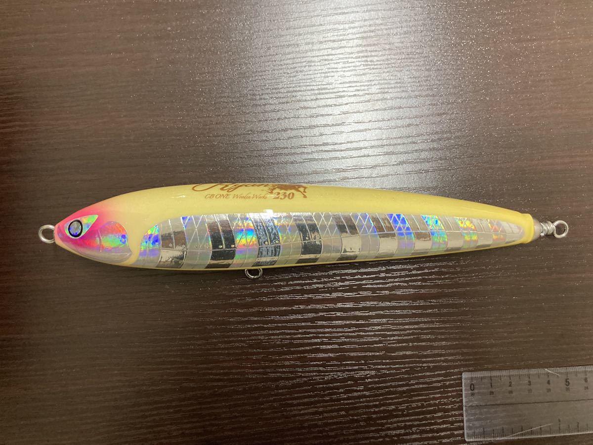 ライアン230 シービーワン マグロルアー ウッド 美品 0 ONE RYAN