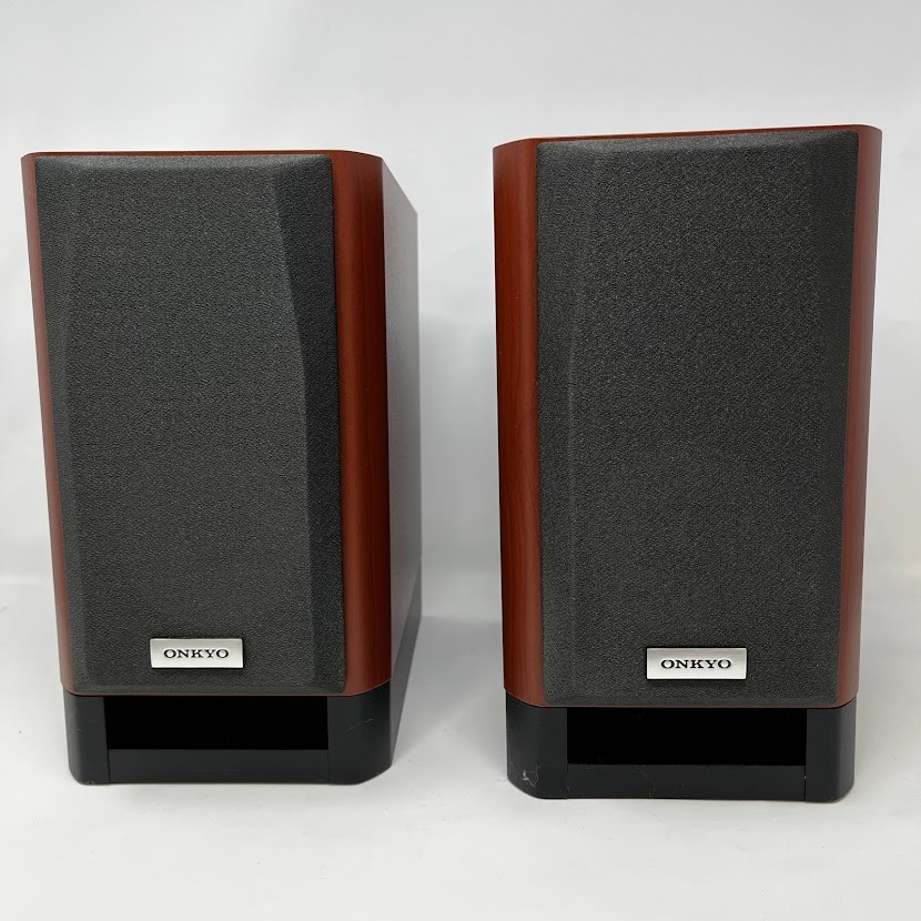 □ONKYO オンキョー D-55EX 2Way スピーカー ペア オーディオ 音響機器