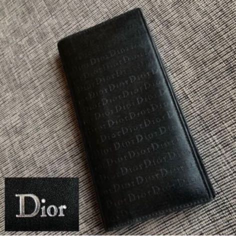 ディオール【男を飾る】メンズ レディース 長財布 小銭入れ ブラック 