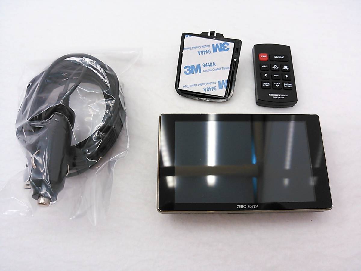 送料無料】COMTEC ZERO 807LV コムテック GPS レーザー&レーダー探知機