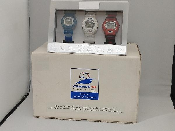 CASIO カシオ G-SHOCK Gショック G-WCUP98 FIFA WORD CUP3本セット クォーツ 腕時計