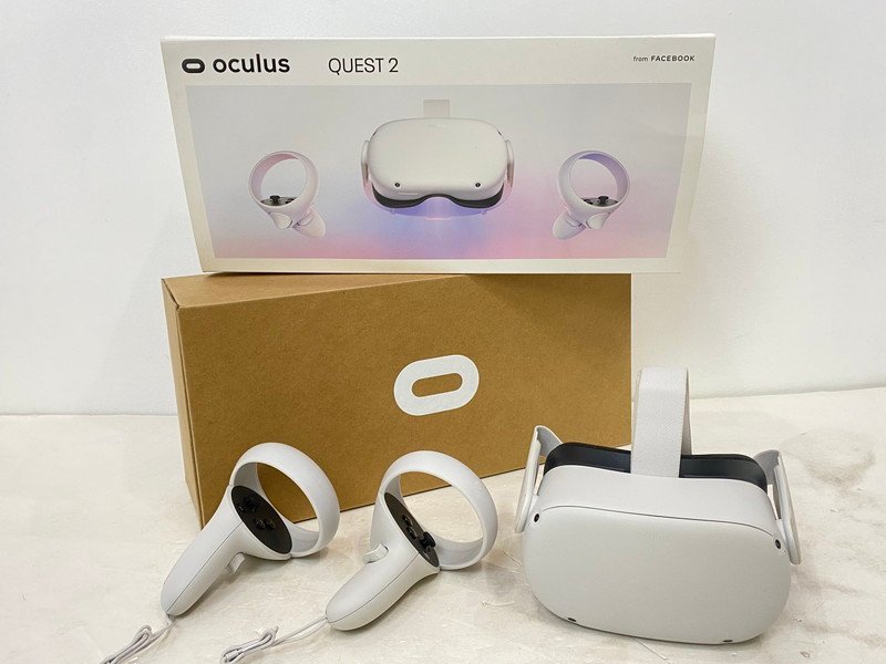 Meta Quest 2 128GB | VRヘッドセット | PC VR ゴーグル 【中古 