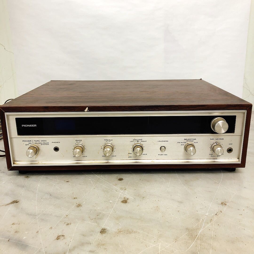 動作未確認・ジャンク】Pioneer パイオニア チューナーアンプ E-3000A
