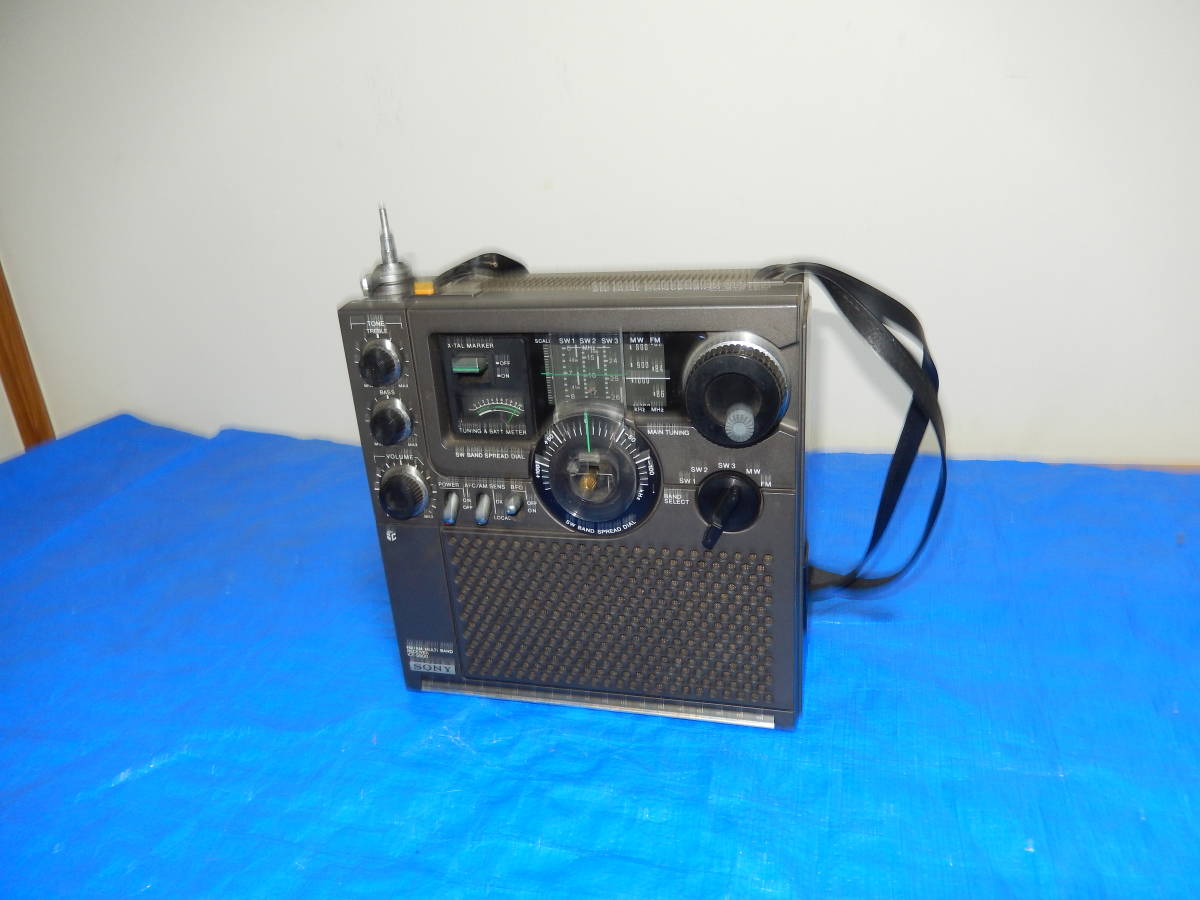 SONY ICF-5900 ジャンク ICF-5900 SONY スカイセンサー 昭和レトロ