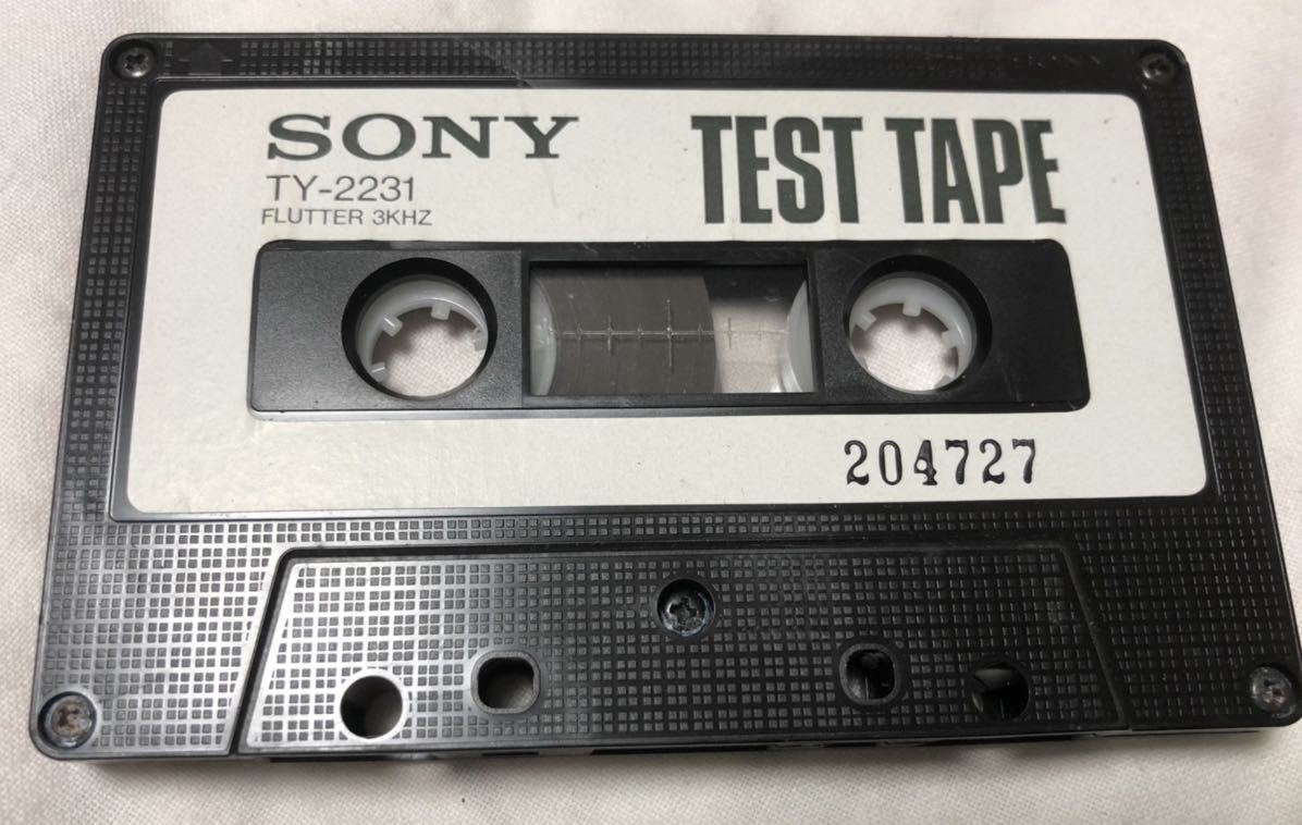 にじ様　ご確認用 SONY TEST TAPE 3kHz