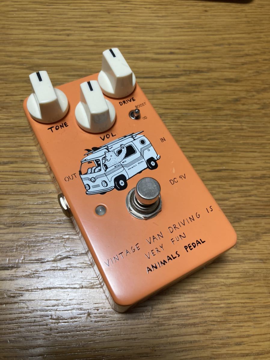 ANIMALS PEDAL VINTAGE VAN DRIVING IS VERY FUN エフェクター