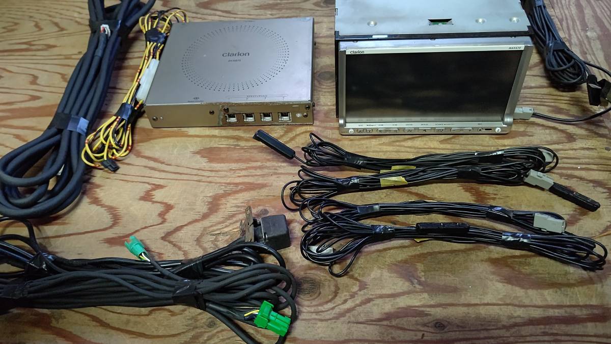 クラリオン clarion TVチューナー DTX875 ナビ MAX670 バックカメラ CC 