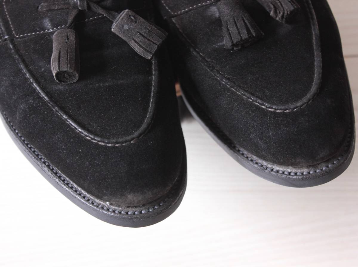定価21万/ソール新品 John Lobb Truro 6.5E(7E程度)ブラックスエード 