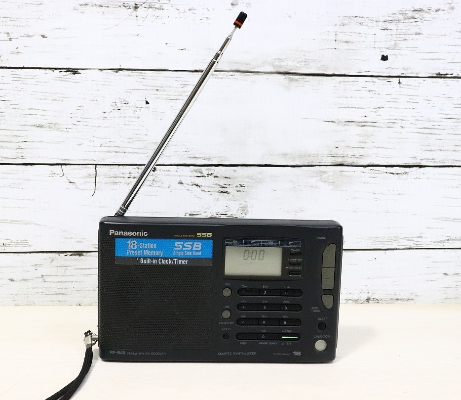 ト長】Panasonic パナソニック RF-B45 短波ラジオ FM-LW-MW-SW