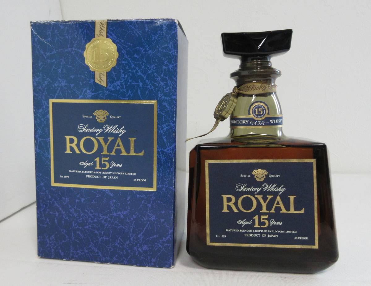 未開封・未開栓】 サントリー ローヤル 15年 700ml ③ サントリー 15年