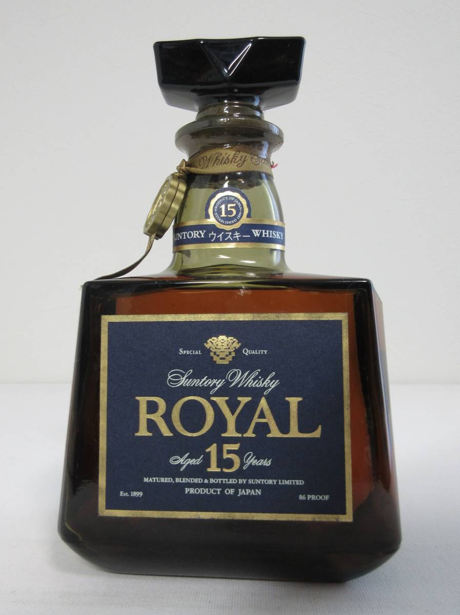 未開封・未開栓】 サントリー ローヤル 15年 700ml ③ サントリー 15年