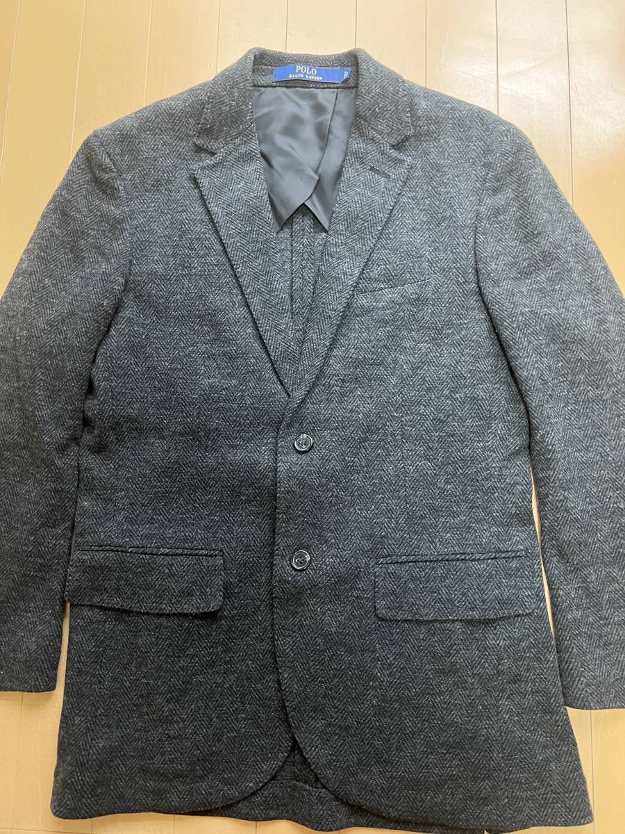 Ralph Lauren Polo ニット 90s &frasl; ラルフローレン Wool コットン ポロ 90's コットン×ウール Sweater “BLACK DEADSTOCK ケーブル