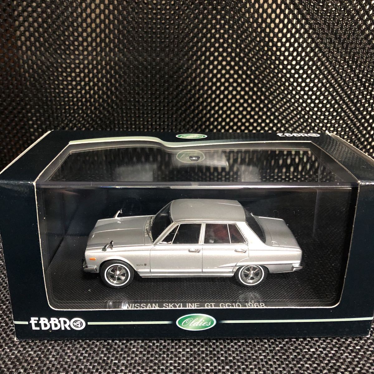 エブロ 1/43 NISSAN SKYLINE GT GC10 1968 ニッサン スカイライン GT