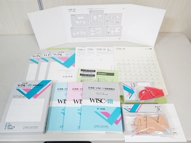 日本版 WISC-Ⅲ 知能検査法 全3分冊 知能検査 他 まとめ 日本文化