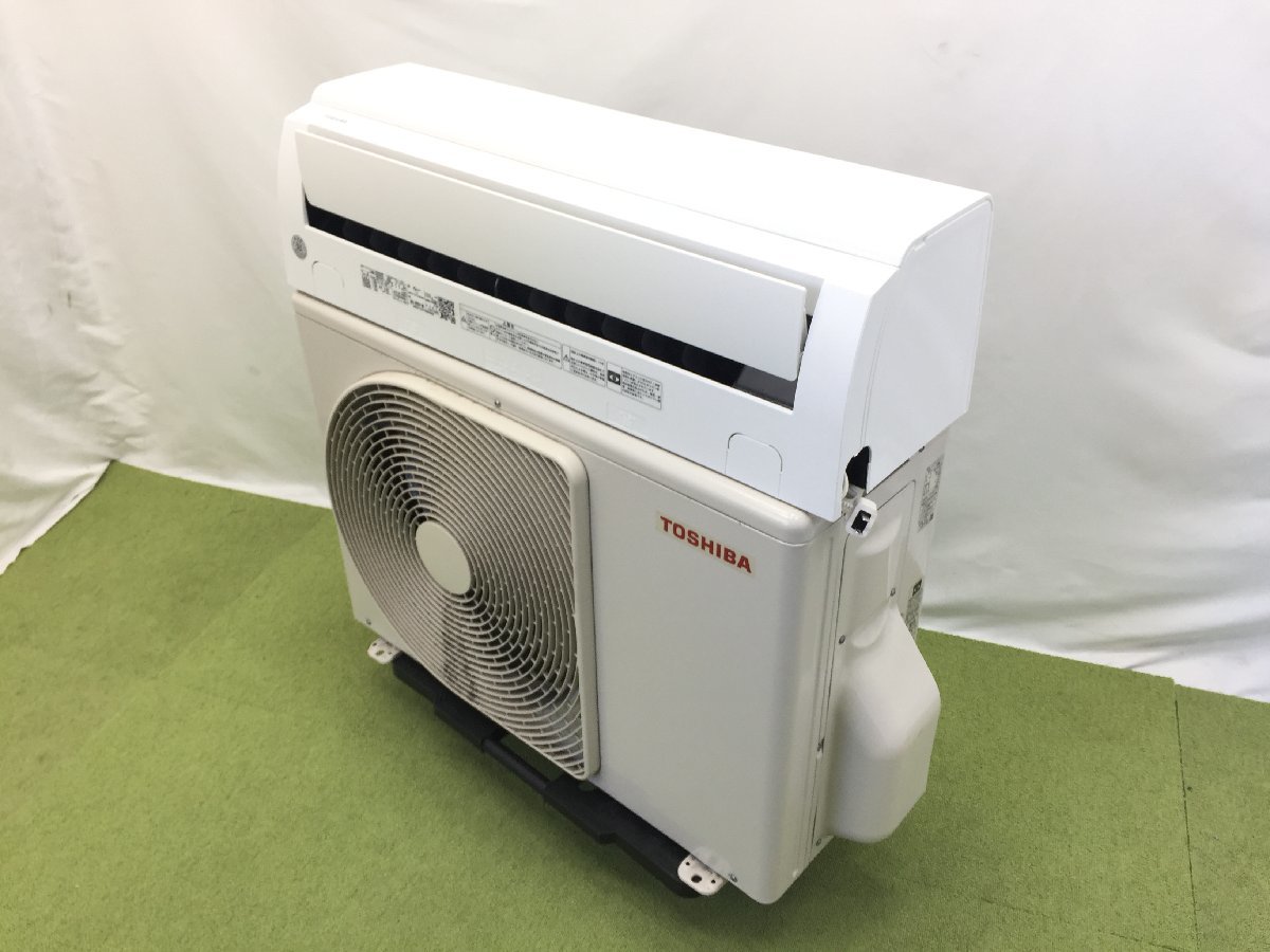 年度モデル:2022年モデル 美品 2021年製 TOSHIBA 東芝 ルームエアコン 
