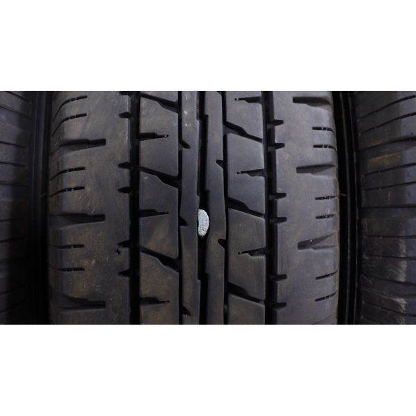 ダンロップ ENASAVE VAN01 155/80R14 88/86N LT 4本SET／2020年製7分山