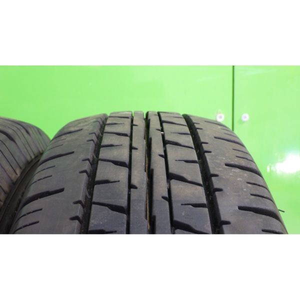 ダンロップ ENASAVE VAN01 155/80R14 88/86N LT 4本SET／2020年製7分山