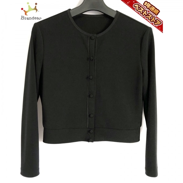 フォクシーニューヨーク FOXEY NEW YORK カーディガン サイズ38 M - 黒  