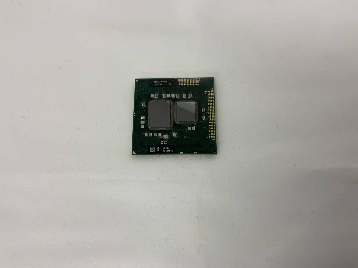 【中古/動作良品】CPU Intel Core i7-640M 2.80Ghz