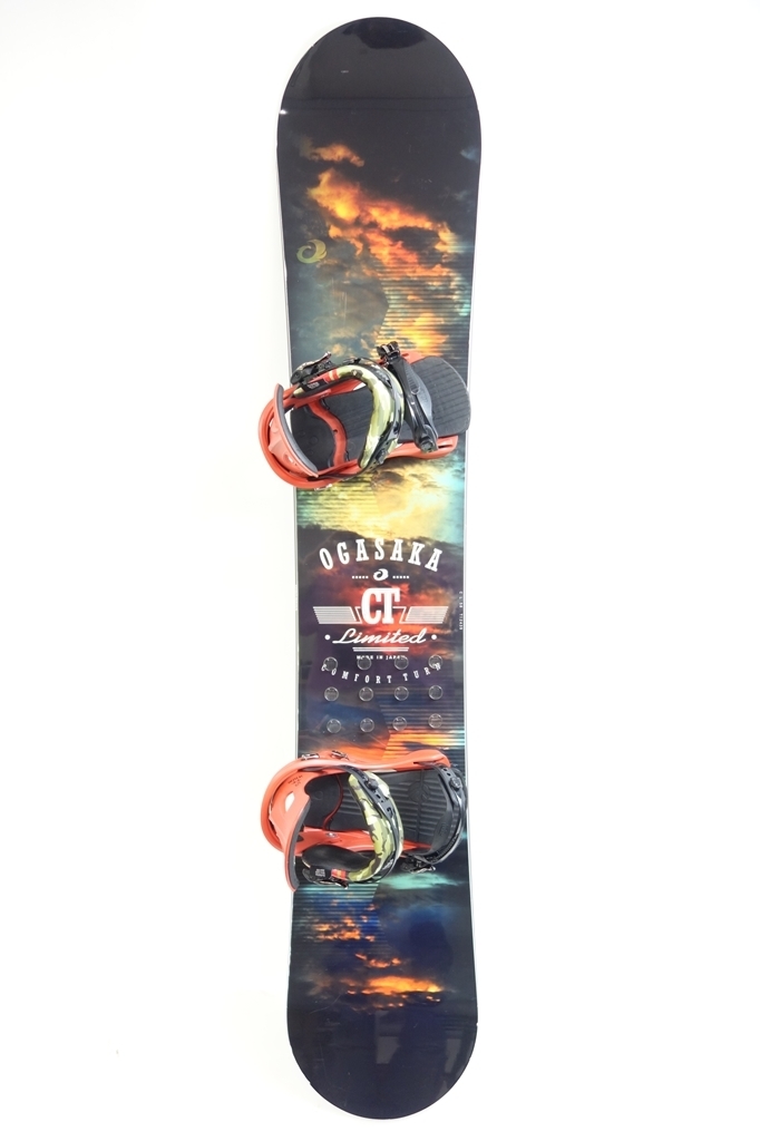 中古 17/18 OGASAKA CT(COMFORT TURN) 158cm FLUX ビンディング付き 