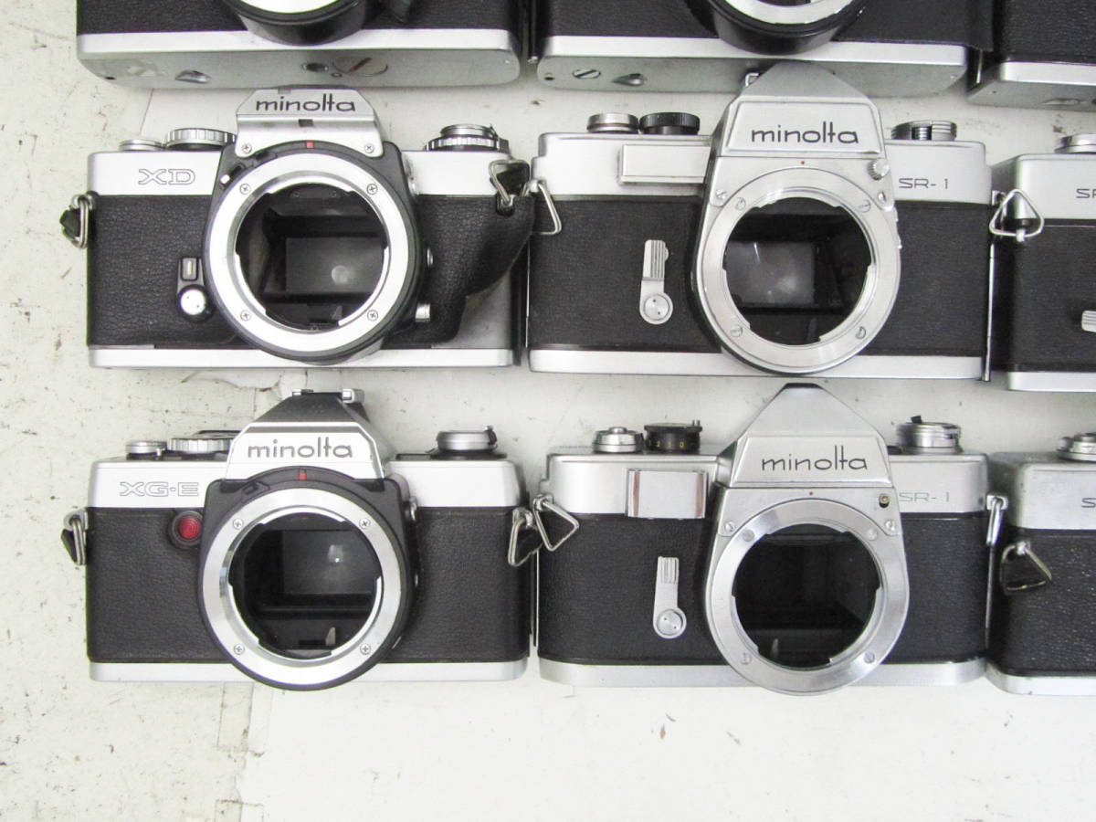 J853〕 ジャンク フイルム 一眼 MF カメラ KONICA コニカ（FM/AUTOREX