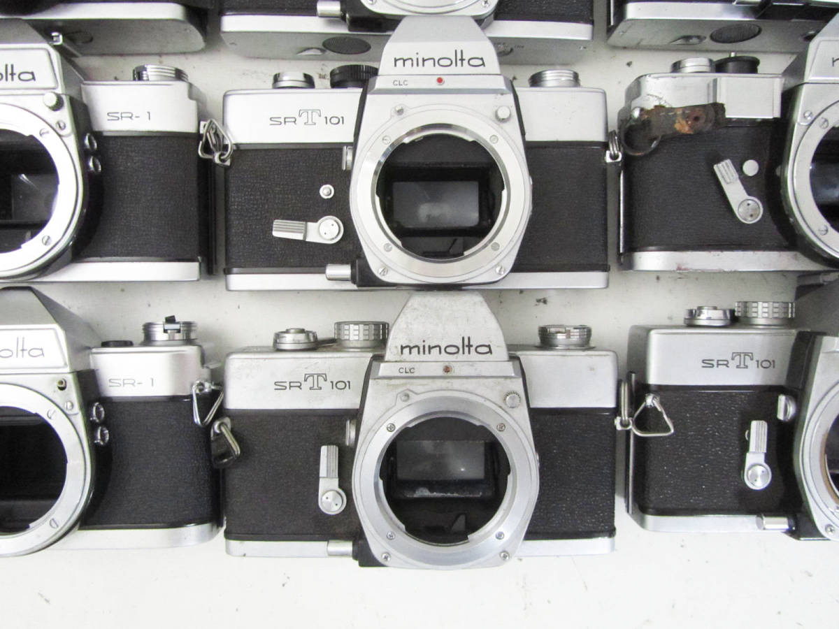 J853〕 ジャンク フイルム 一眼 MF カメラ KONICA コニカ（FM/AUTOREX
