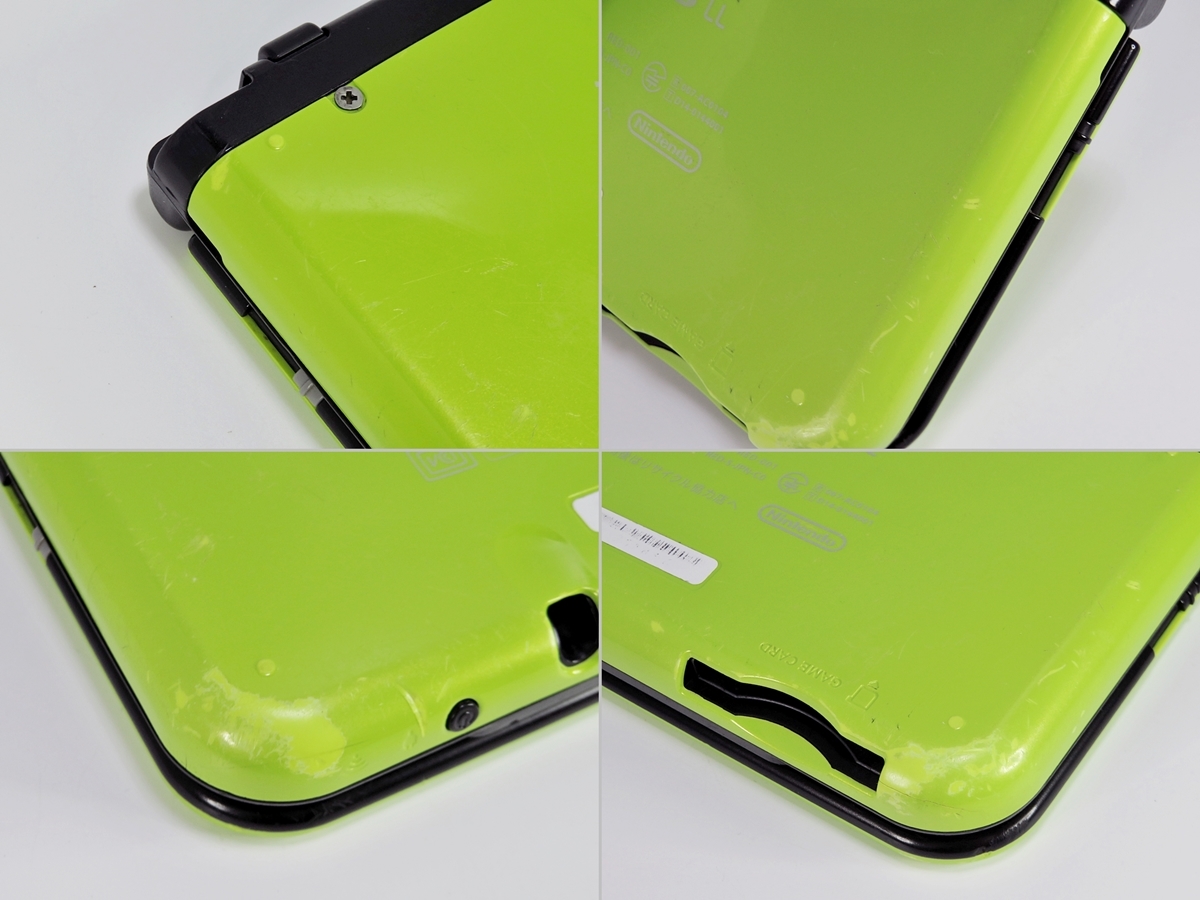 New NINTENDO 3DS LL RED-001 ニュー ニンテンドー3DS LL ライム 
