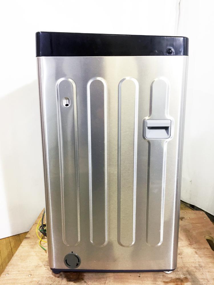 送料無料★2019年製★超美品 中古★Haier☆5.5kg☆「URBAN CAFE SERIES」☆全自動洗濯機☆ステンレスブラック【JW-XP2C55E】AUQW Haier CAFE ハイアール JW-XP2C55F-XK [ステンレスブラック 引取相談可