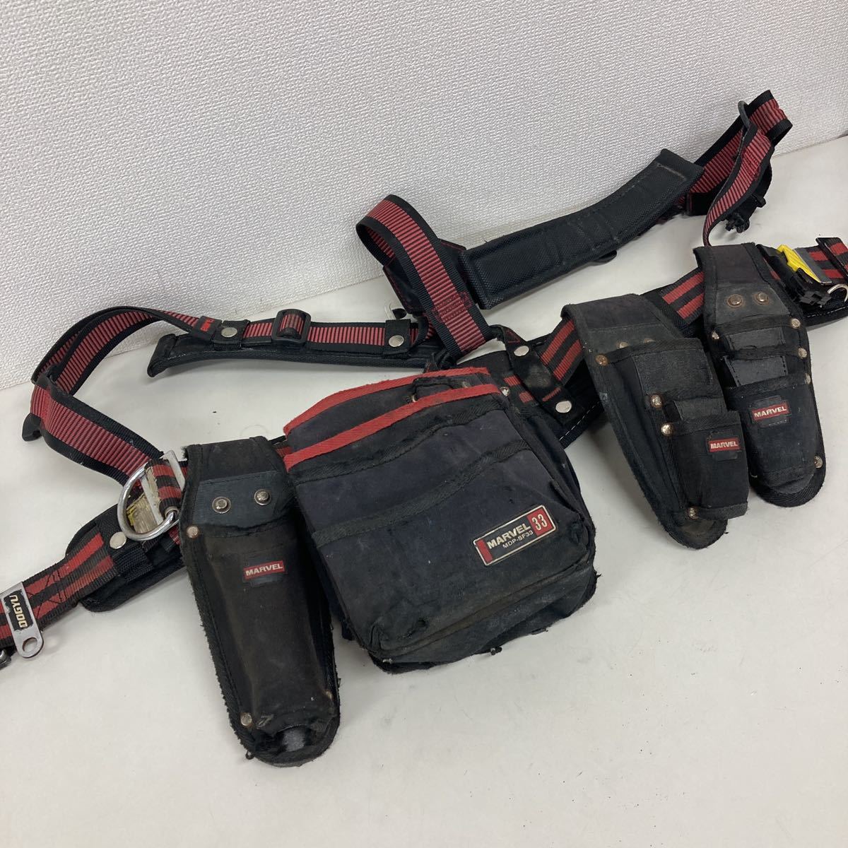 TAJIMA タジマ 安全帯 ベルト ハーネス 巻尺 工具入れ