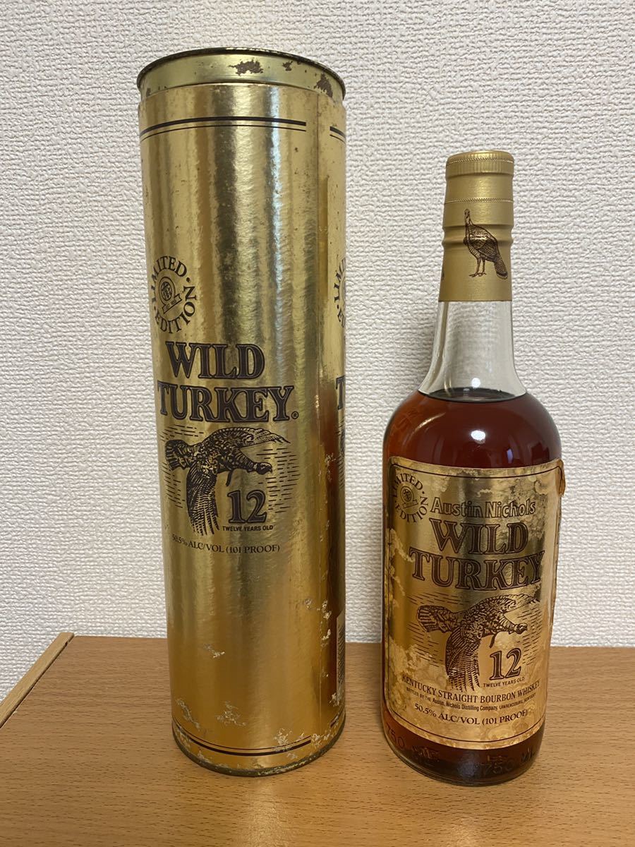 ワイルドターキー12年 ゴールド WILD ワイルドターキー ゴールドラベル