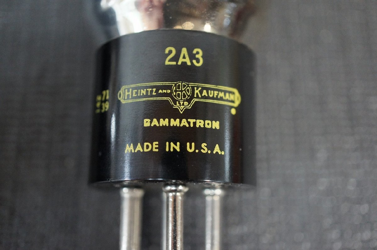 MF][Sa202380] HEINTZ AND KAUFMAN ハインツ＆カウフマン 真空管 2A3