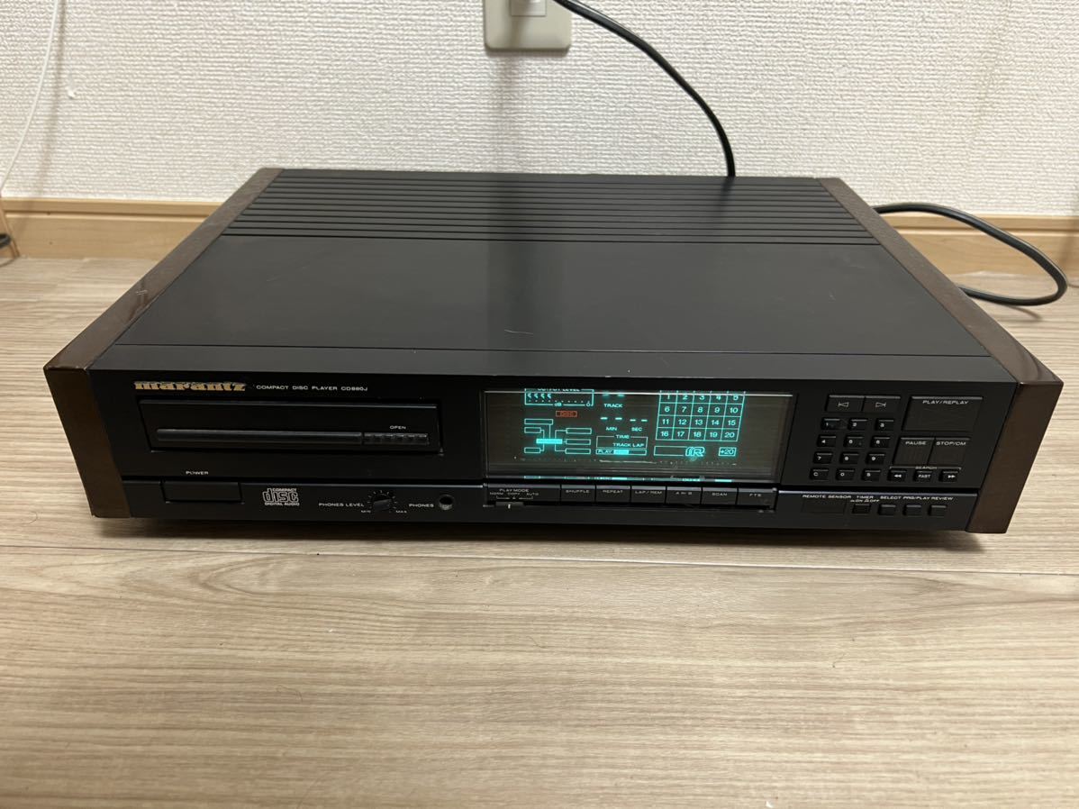 HOT，爆買い marantz CDプレーヤー CD880J 通電確認済み 簡易再生確認 現状品 マランツ CDデッキ(マランツ)｜売買されたオークション情報、yahooの商品情報をアーカイブ公開 - オークファン マランツ
