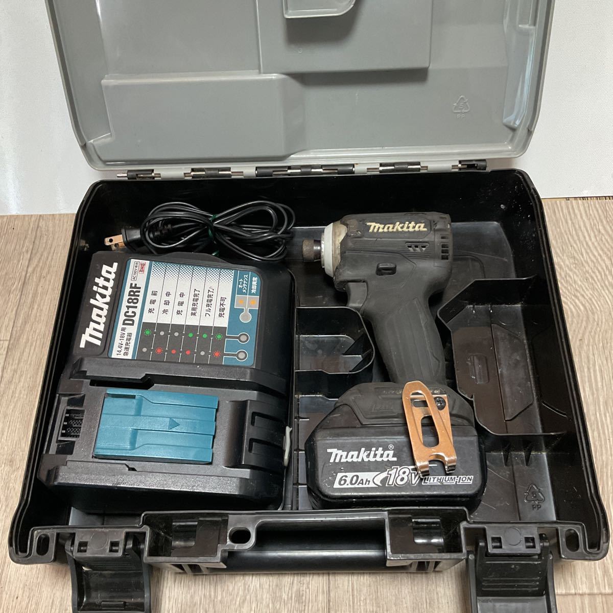 2026春夏 マキタ makita 充電式 インパクトドライバ TD171D 18V/6.0Ah バッテリー1個 バッテリー良品 動作確認(本体)｜売買されたオークション情報、yahooの商品情報をアーカイブ公開 - オークファン インパクトドライバ