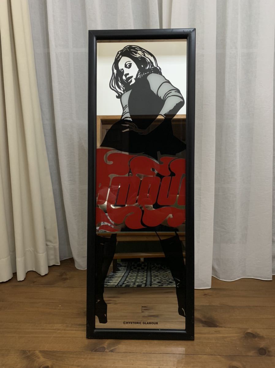 非売品 HYSTERIC GLAMOUR 鏡 姿見 ミラー ヴィクセンガール ノベルティ