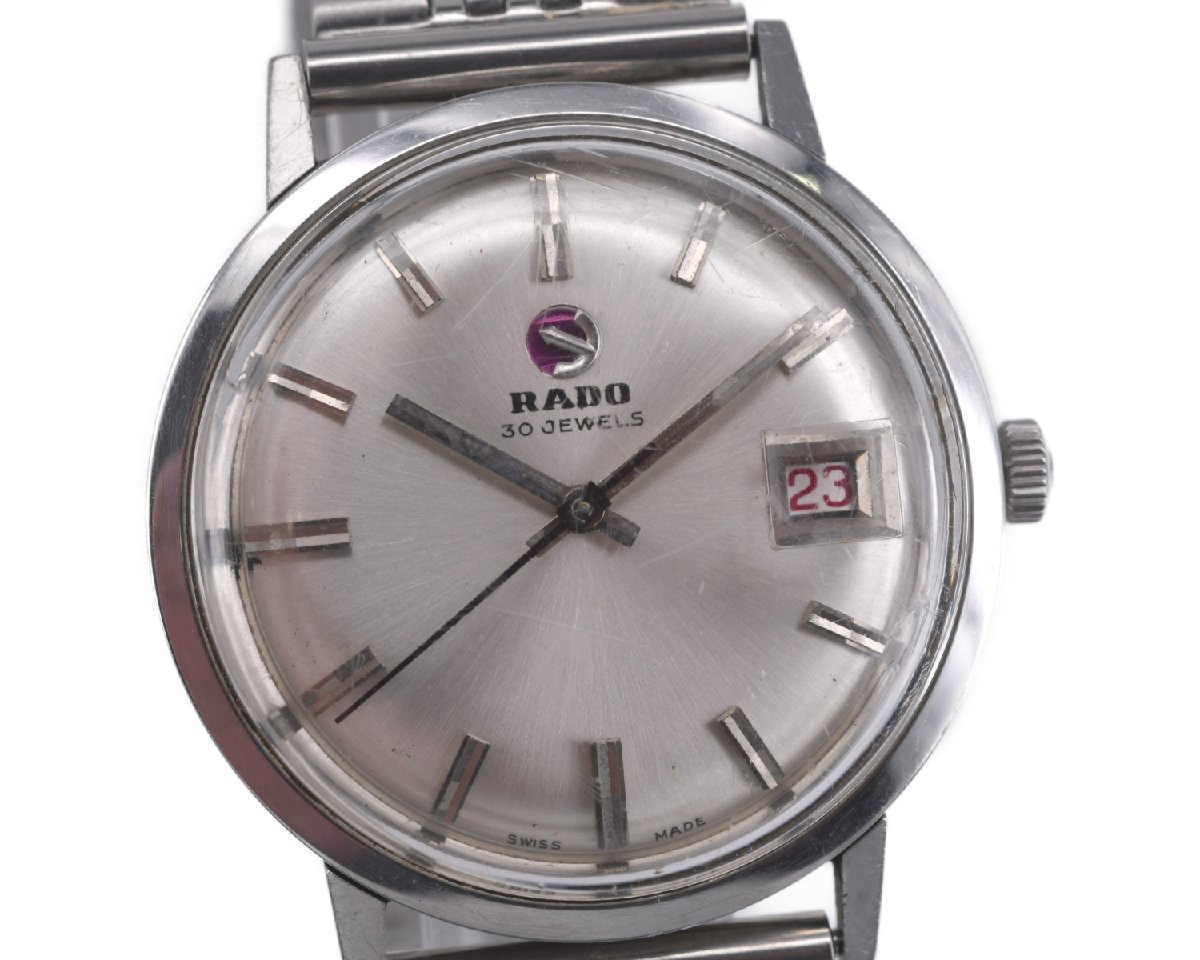 RADO SILVER STAG 自動巻き メンズ腕時計 稼働品 RADO SILVER STAG 自動巻き メンズ腕時計 稼働品 Yahoo!オークション