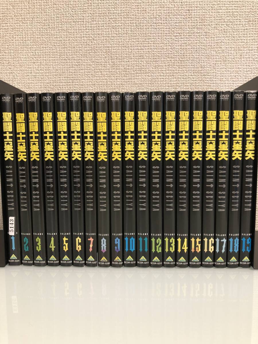 聖闘士星矢 dvd 全19巻 全巻セット [レンタル落ち] DVD 全19巻セット