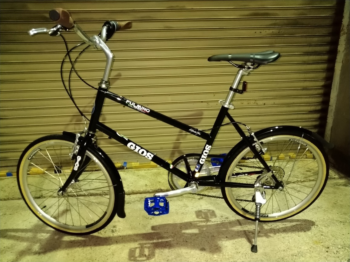 GIOS PULMINO 20インチ ミニベロ ブラック 中古 超美品 【公式通販】
